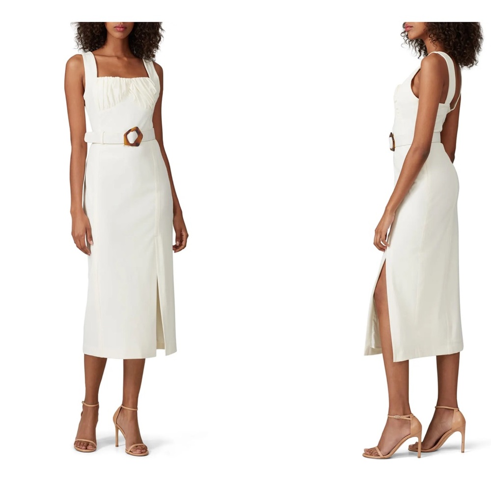 Nicholas
White Gathered Sheath